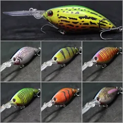 WLure Señuelo de pesca Crankbait 11 cm 18,5 g con lámina reflectante Wobbler Deep Diver 4-5 metros acción apretada/rápida C739