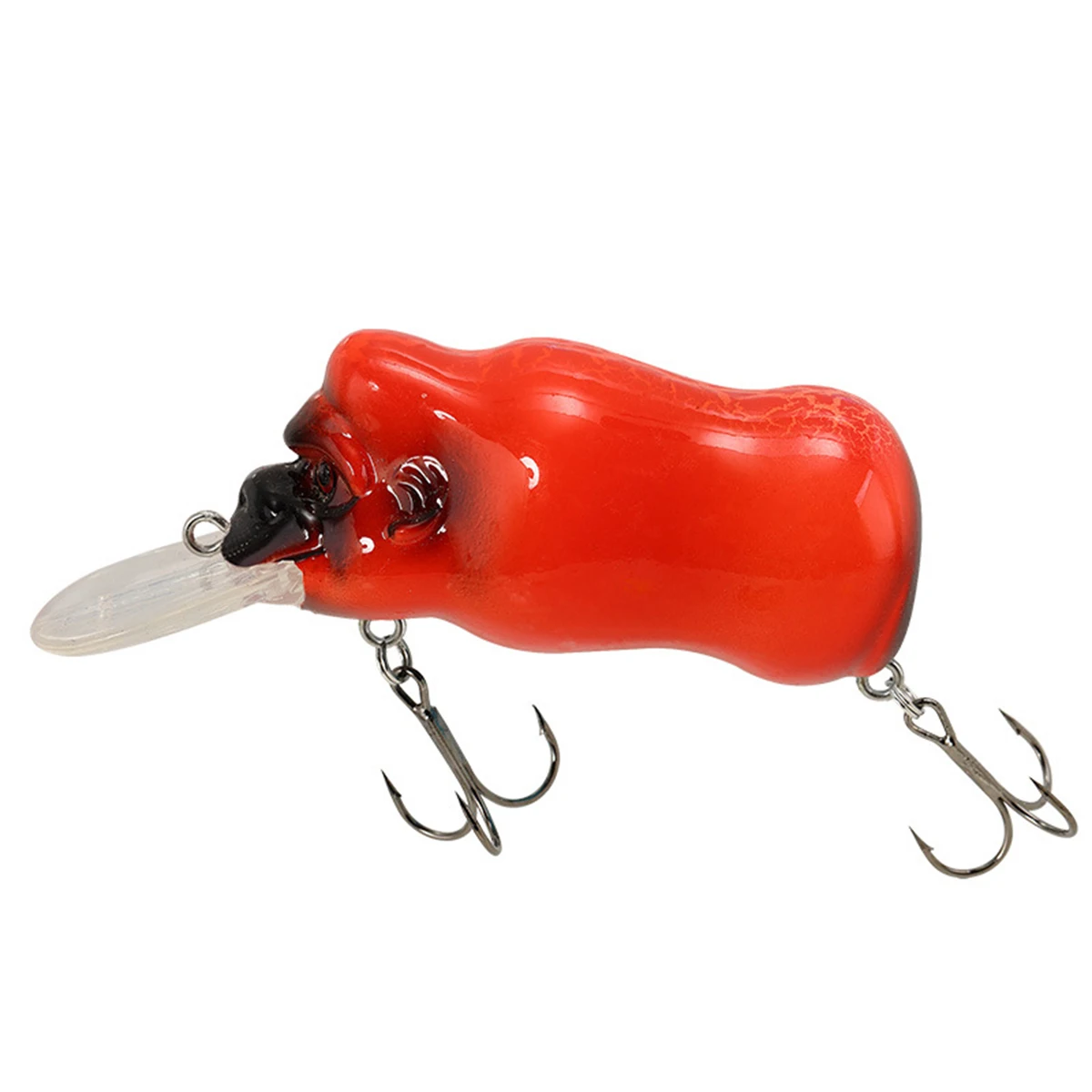 Señuelo de pesca Crankbait Wobbler, señuelo biónico, orangután flotante de ruido, Swimbait, Jerkbait, cebo duro Artificial, 6,4 cm, 14g - imagen 3
