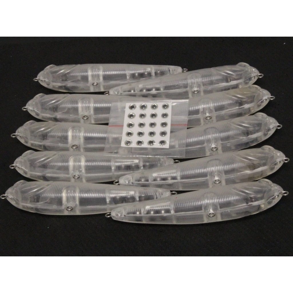 WLure-cuerpo de señuelo transparente en blanco, señuelo de pesca, 14g, 10cm, Walking the Dog, UPW635 - imagen 2