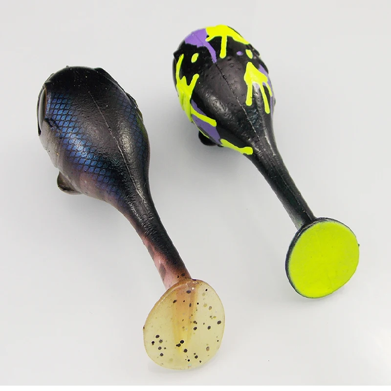 KESFISHING-señuelo suave Balloonfish de 82mm, 1 piezas, cebo de silicona Artificial de alta calidad con gancho para todos los peces, aparejos de pesca - imagen 4