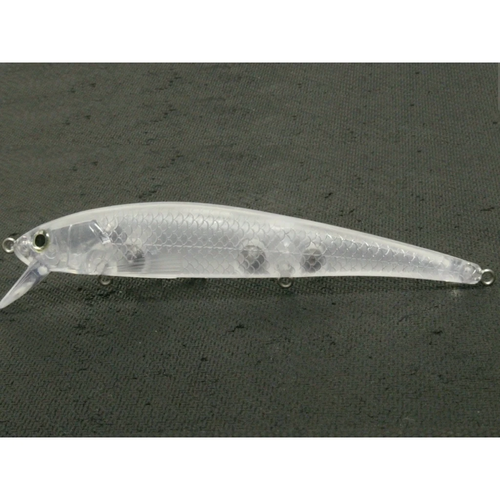 WLure 10 Jerkbait blanco oscilante – Cebo de pesca ABS duro - imagen 5