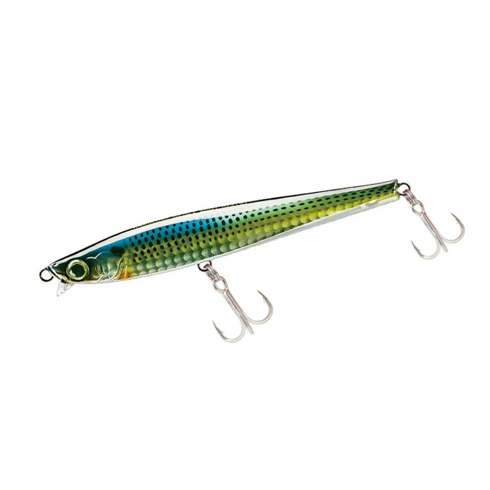 Señuelo de pesca Wobbler de pececillo, Jerkbait de hundimiento de fundición larga de gran tamaño, cebo duro Artificial, cebo de lubina para pesca en el océano, 9,5 cm, 40g - imagen 5