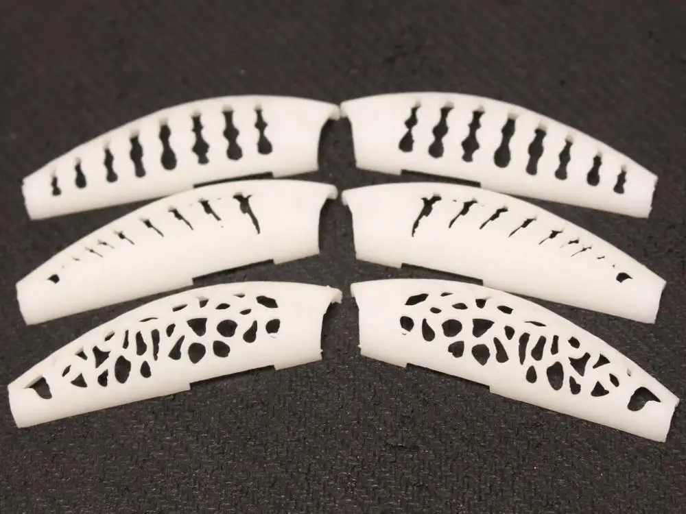 WLure plantilla 3D de plástico duro para hundir Jerkbait, señuelo de pesca UPM219