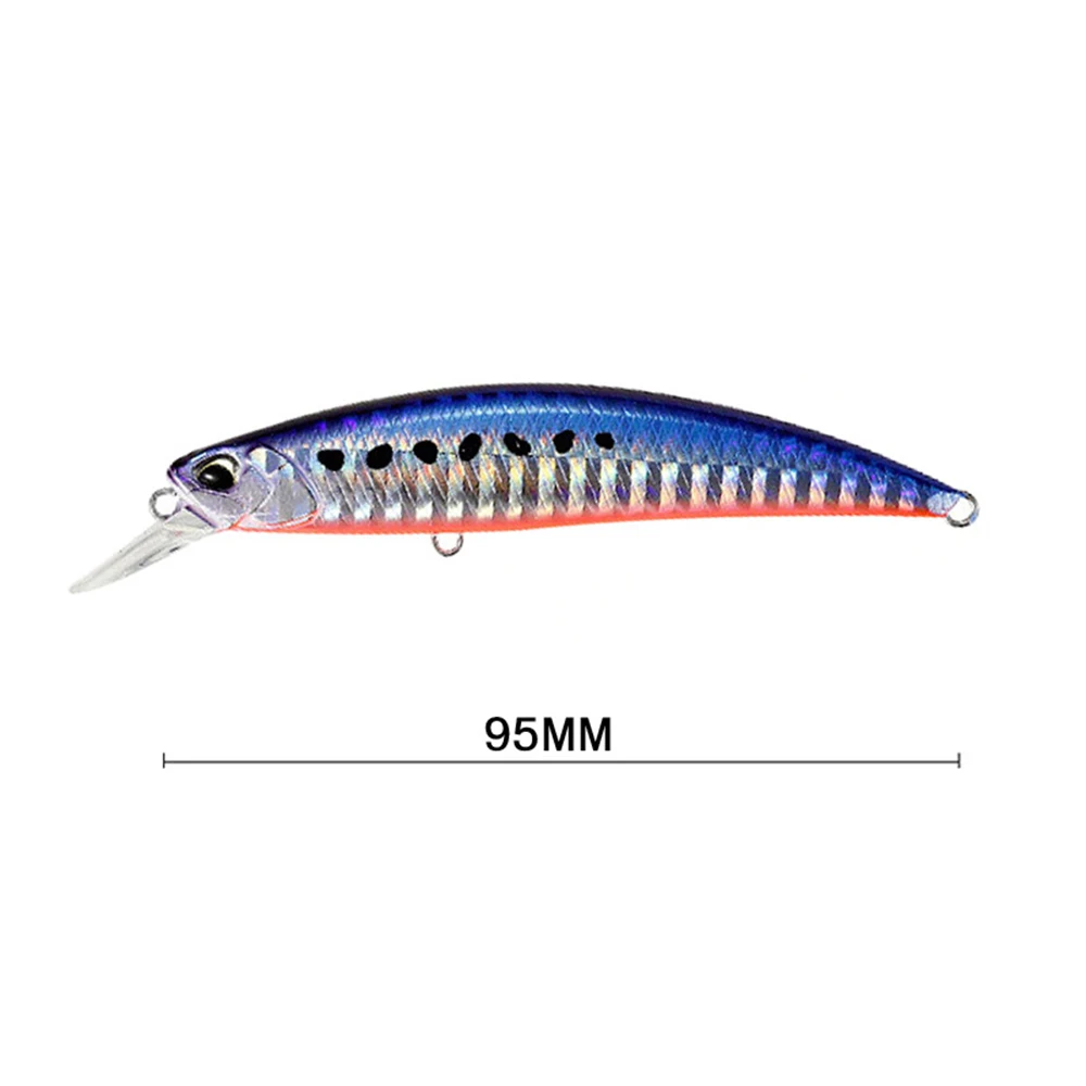 9,5 cm 15g señuelo de pesca Minnow Wobbler SPEARHEAD RYUKI 95S fundición larga hundimiento Trolling Swimbait Jerkbait cebo Artificial cebo de lubina - imagen 5