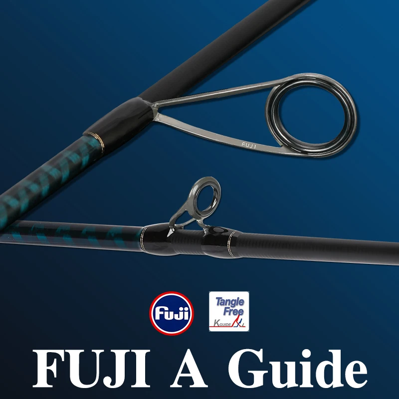 TSURINOYA-caña de pescar profesional, alta sensibilidad, 2 secciones, 1,95, 2,01, 2,10 m, 2,21 m, acción rápida, ML, M, L - imagen 3