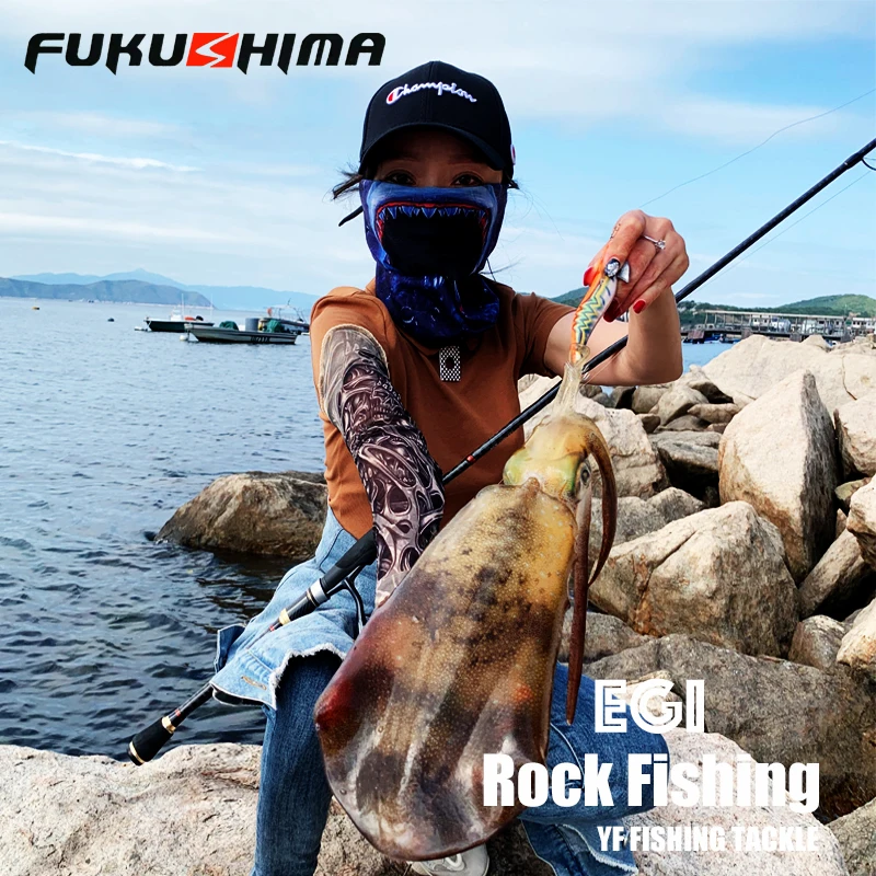 FUKUSHIMA 3,5 calamar JIGS GLOW EGI señuelo pesca de madera SHRIMP BAIT SHARP ganchos 21 gramos corte octopus barco y pesca en roca
