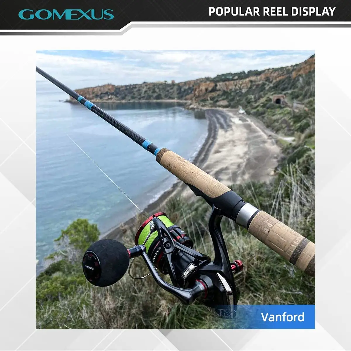 Gomexus Pomo Carrete EVA 38mm para Shimano Vanford Vanquish Daiwa Luvias LT Perilla Carretes de Spinning - imagen 4