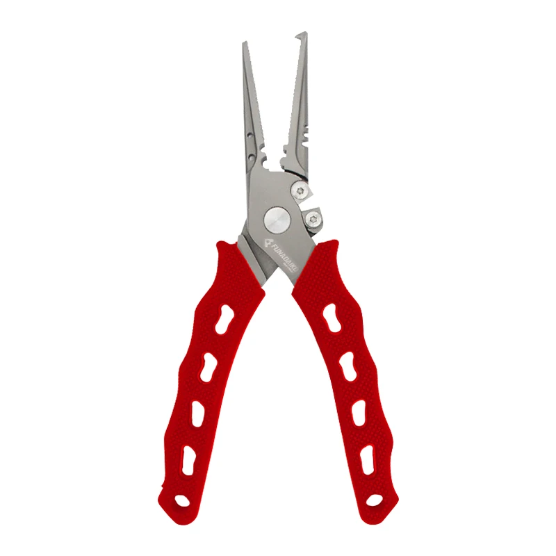 FUNADAIKO-Alicates de pesca de aleación de aluminio, herramientas de pesca, cortador de línea, tijeras multifuncionales, equipo eliminador de anzuelos - imagen 2