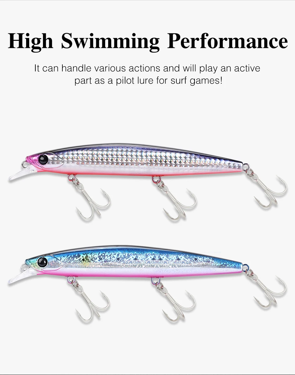 Señuelos de pesca de alto rendimiento para capturas versátiles y activas