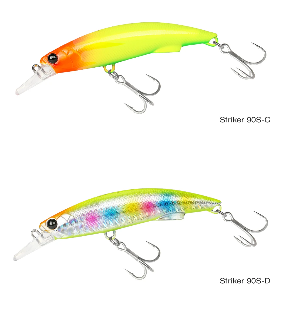 Un señuelo con un gancho y un pescado colorido