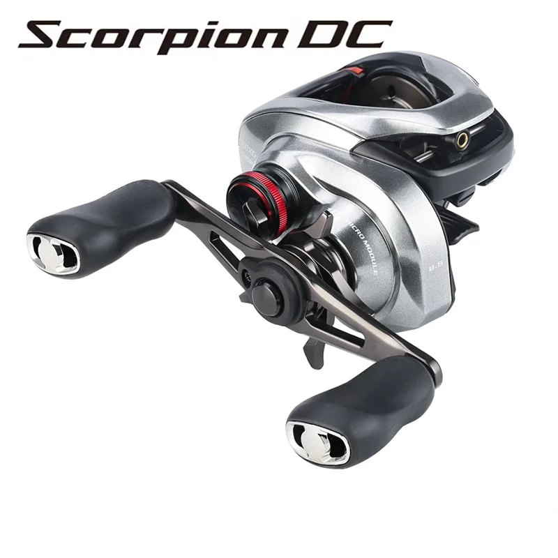 2021 SHIMANO SCORPION DC 150 151HG 151XG carrete de pesca Baitcasting MGL carrete I-DC5 HAGANE aparejos de pesca de agua salada de perfil bajo - imagen 3