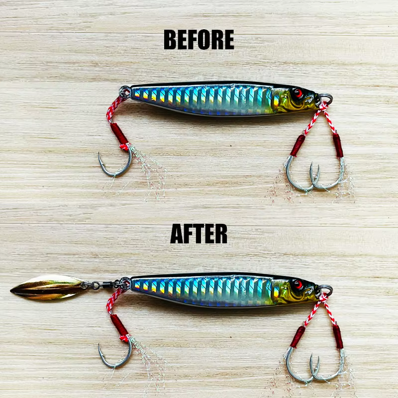Flash Señuelo VIB Jigging – Lápiz Minnow de Hoja Reflectante - imagen 3