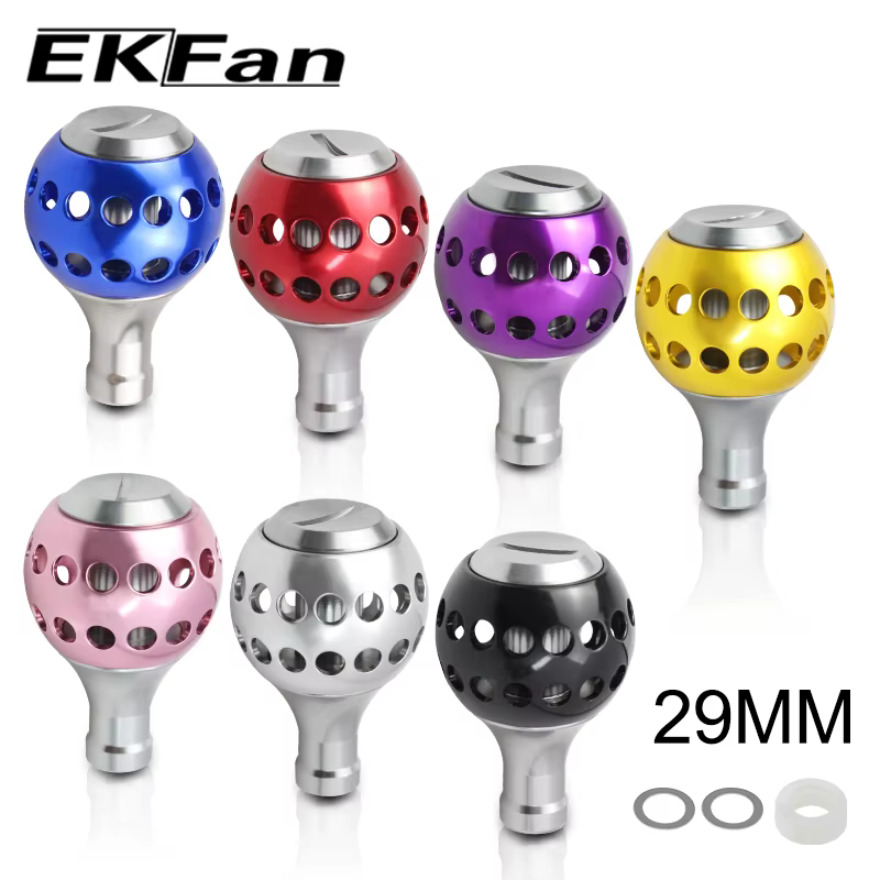EKFan Mango Baitcasting 29mm aluminio para carrete de pesca - imagen 5