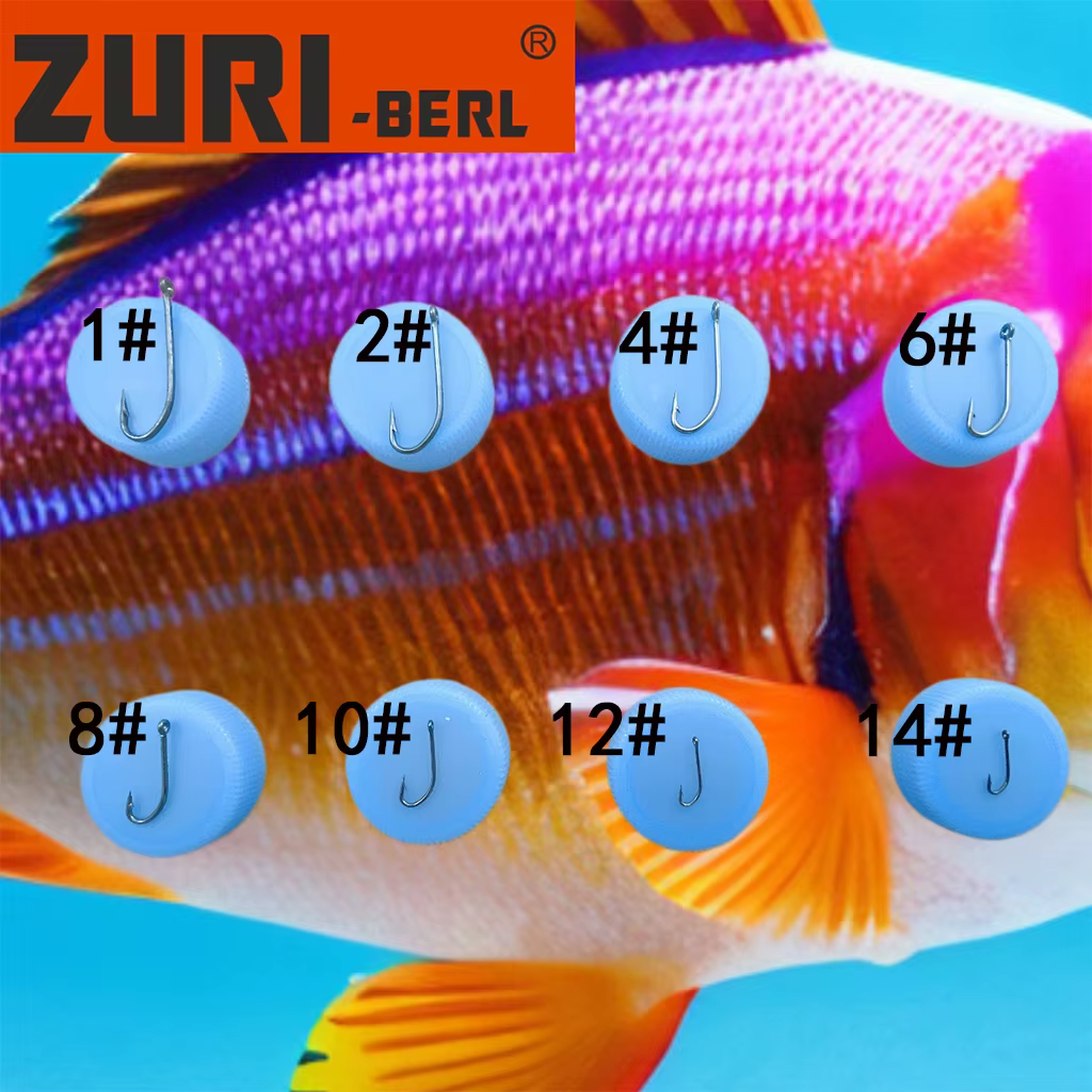 Anzuelos Circulares de Espiga Larga para Pesca - imagen 5