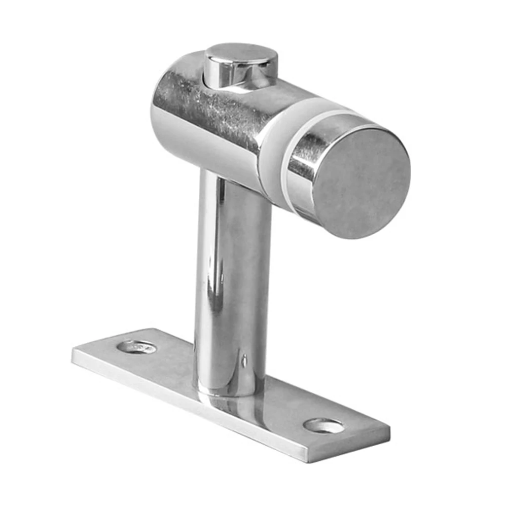 Soporte de barandilla inox para vidrio en pared, conector escaleras - imagen 3