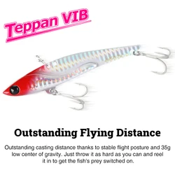 TSURINOYA DW38-C Señuelo de Metal con Vibración para Jigging