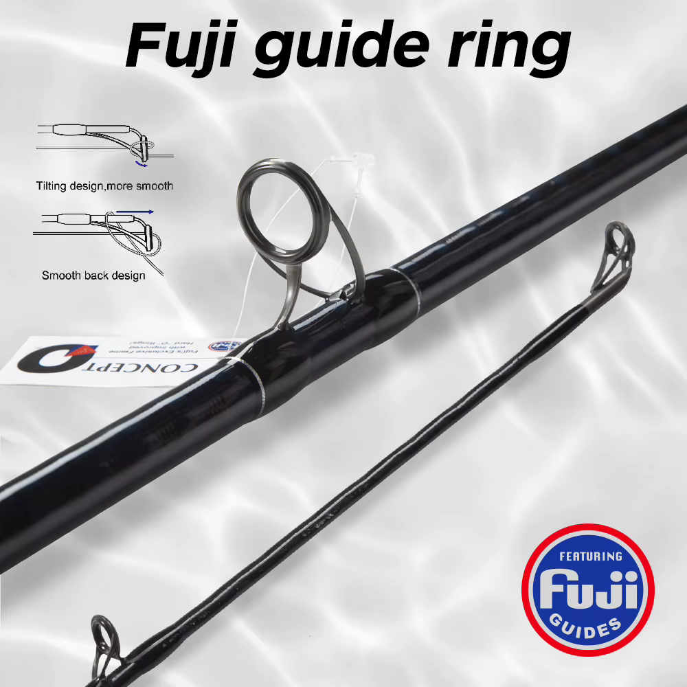 Caña Hunthouse Surfcasting 3 Secciones FUJI Shore 4,25m para Lance Largo - imagen 2
