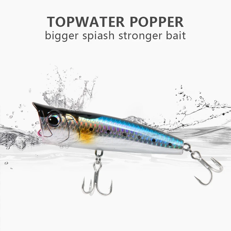 LETOYO Popper superficie para lubina, perca y lucio - imagen 3