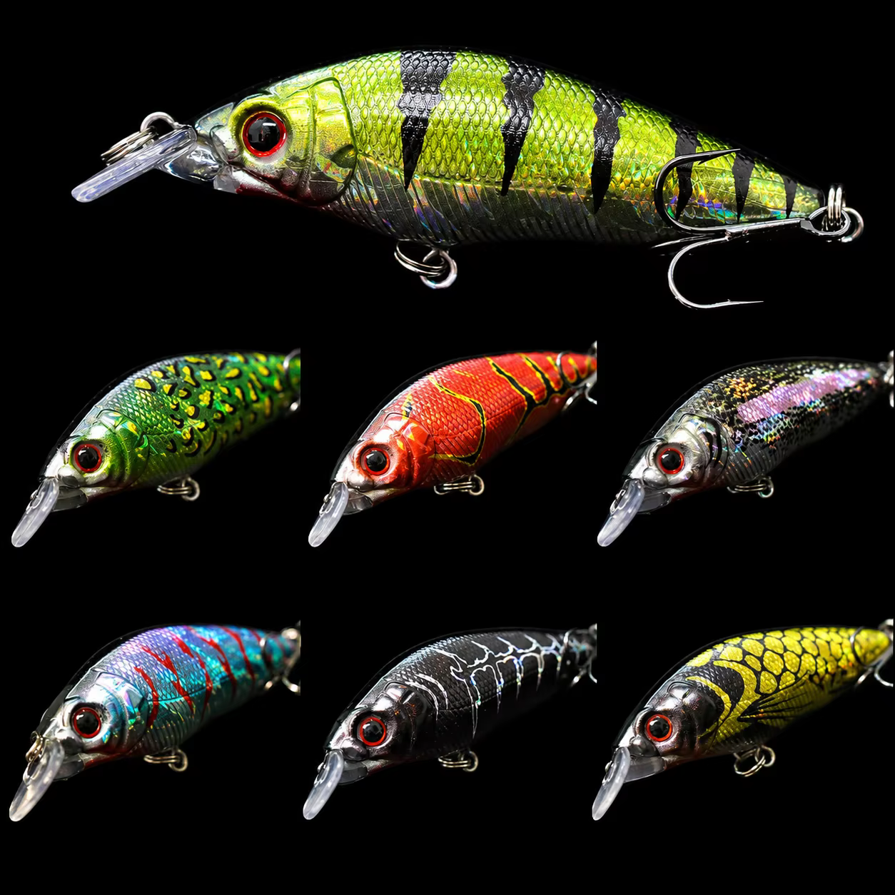 Crankbait corto WLure M583 – Imitación de insectos para agua dulce - imagen 3