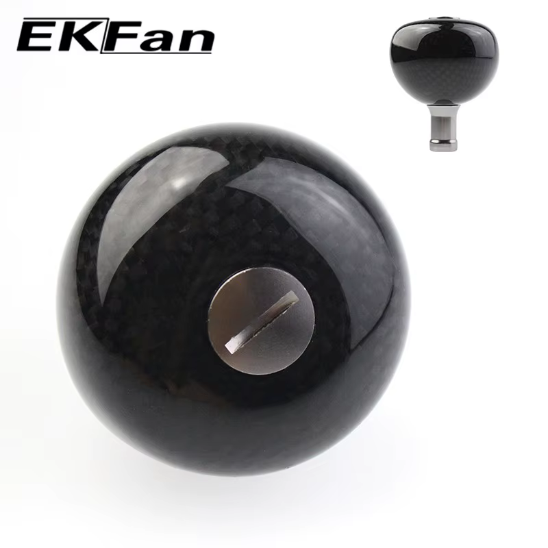 Mango carrete baitcasting EKFan – Recambio fibra carbono ergonómico