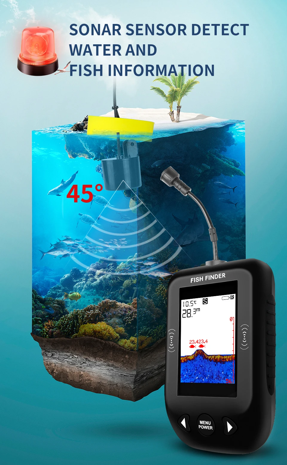 Pantalla LCD con lectura en iconos