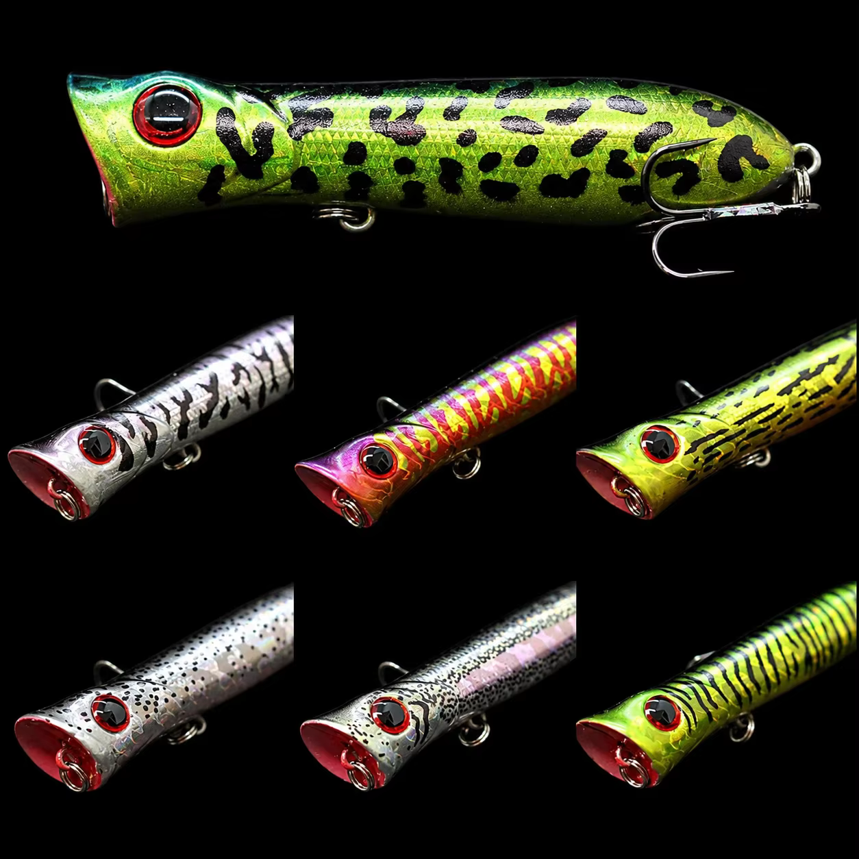 WLure Popper Topwater 8cm 12g – Señuelo para carpa agua dulce - imagen 4
