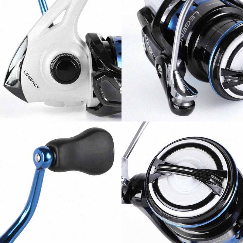 MIFINE LEGENCY Carrete Giratorio Ultraligero 8KG – Agua Salada y Dulce - imagen 4