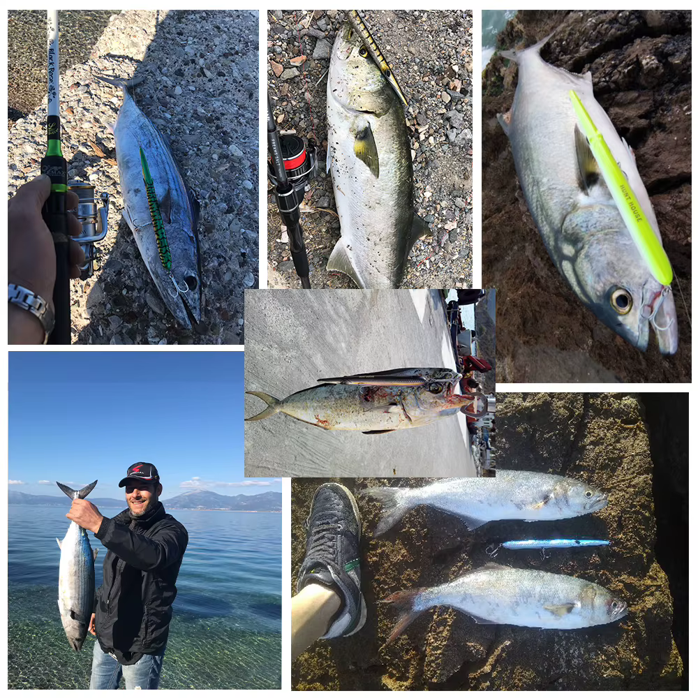 Señuelo Hard Pencil Hunthouse – Flotante y Hundido para Bluefish y Atún Aguja - imagen 3