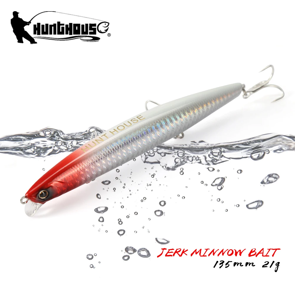 Señuelo flotante Hunthouse Minnow – Lanzamiento equilibrado