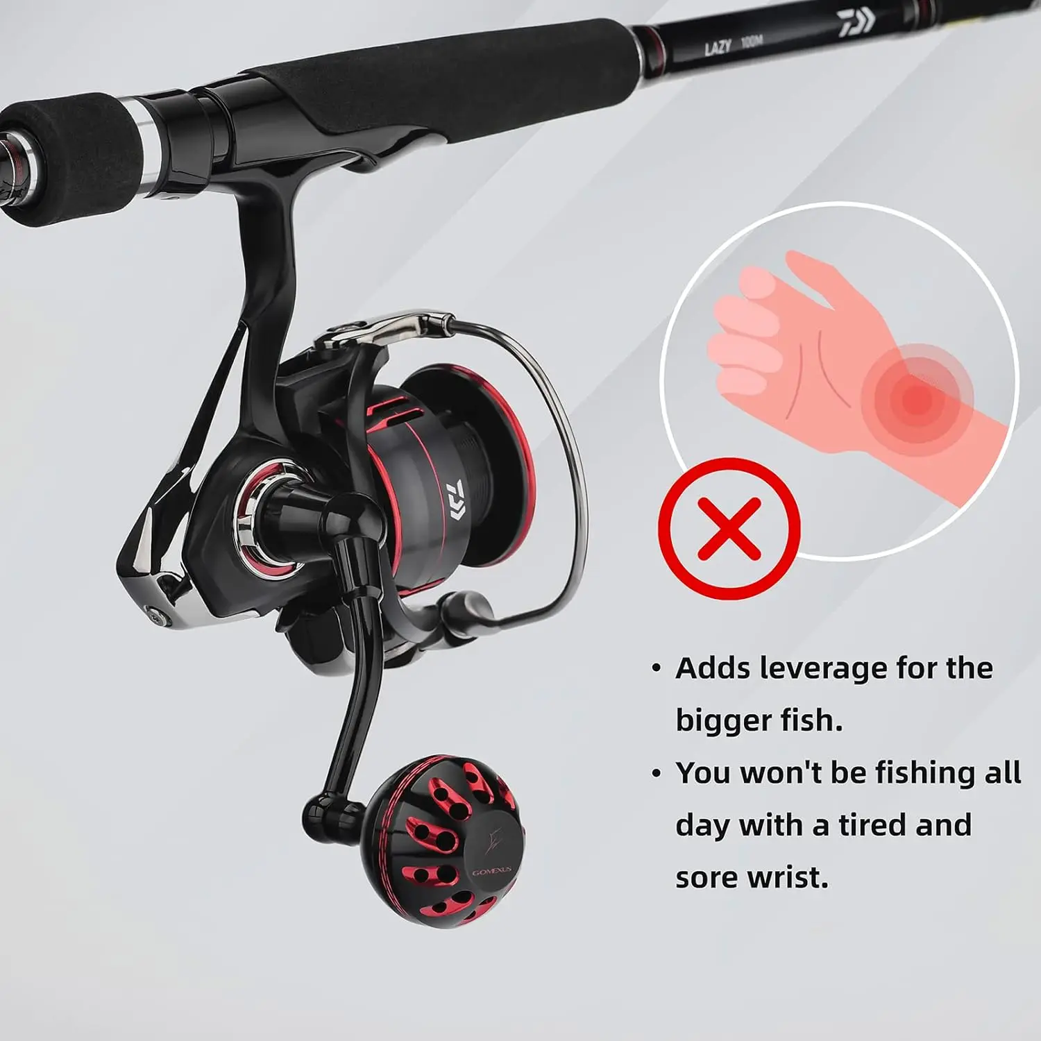 GOMEXUS Mango 63mm para Daiwa Tatula LT - Repuesto carrete
