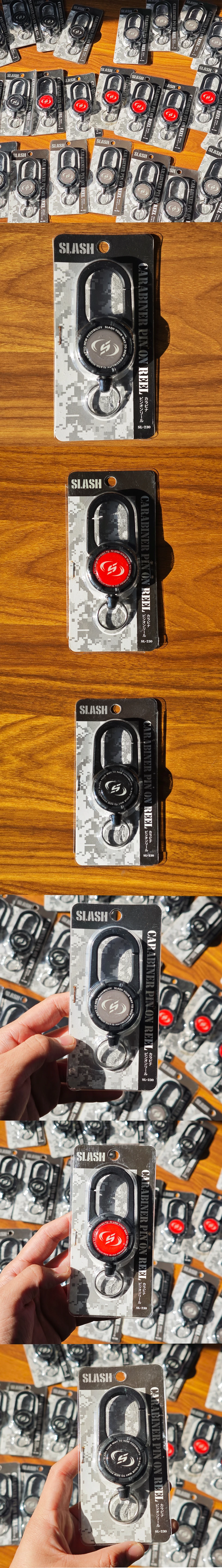 SLASH SL-230 mosquetón retráctil para pesca