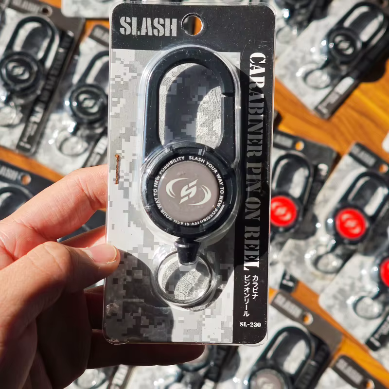 Mosquetón carrete retráctil SLASH SL-230 – Japonés alta resistencia - imagen 3