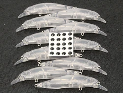 wLure Minnow hundimiento lento 7 cm, 4,5 g, modelo 2024