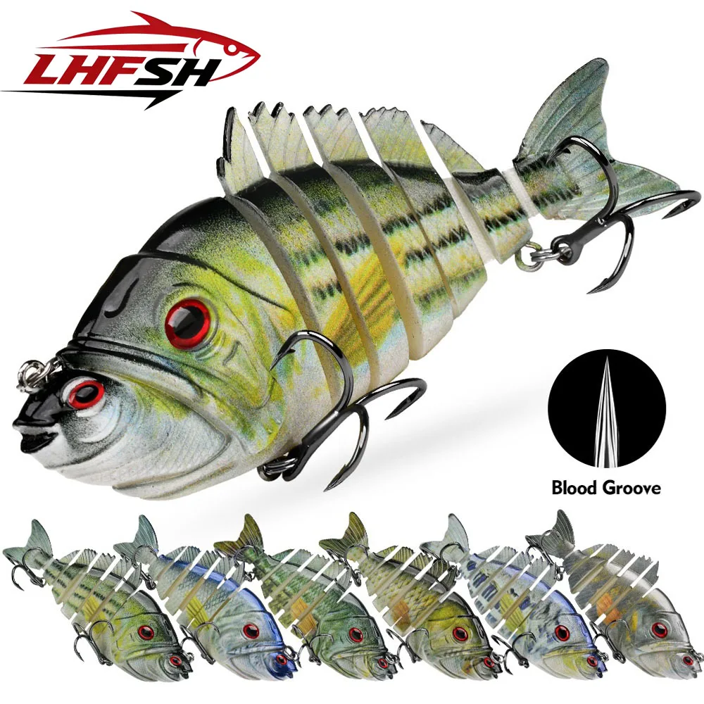 Señuelo duro multiatriculado LHFSH – Swimbaits hundimiento lento lubina
