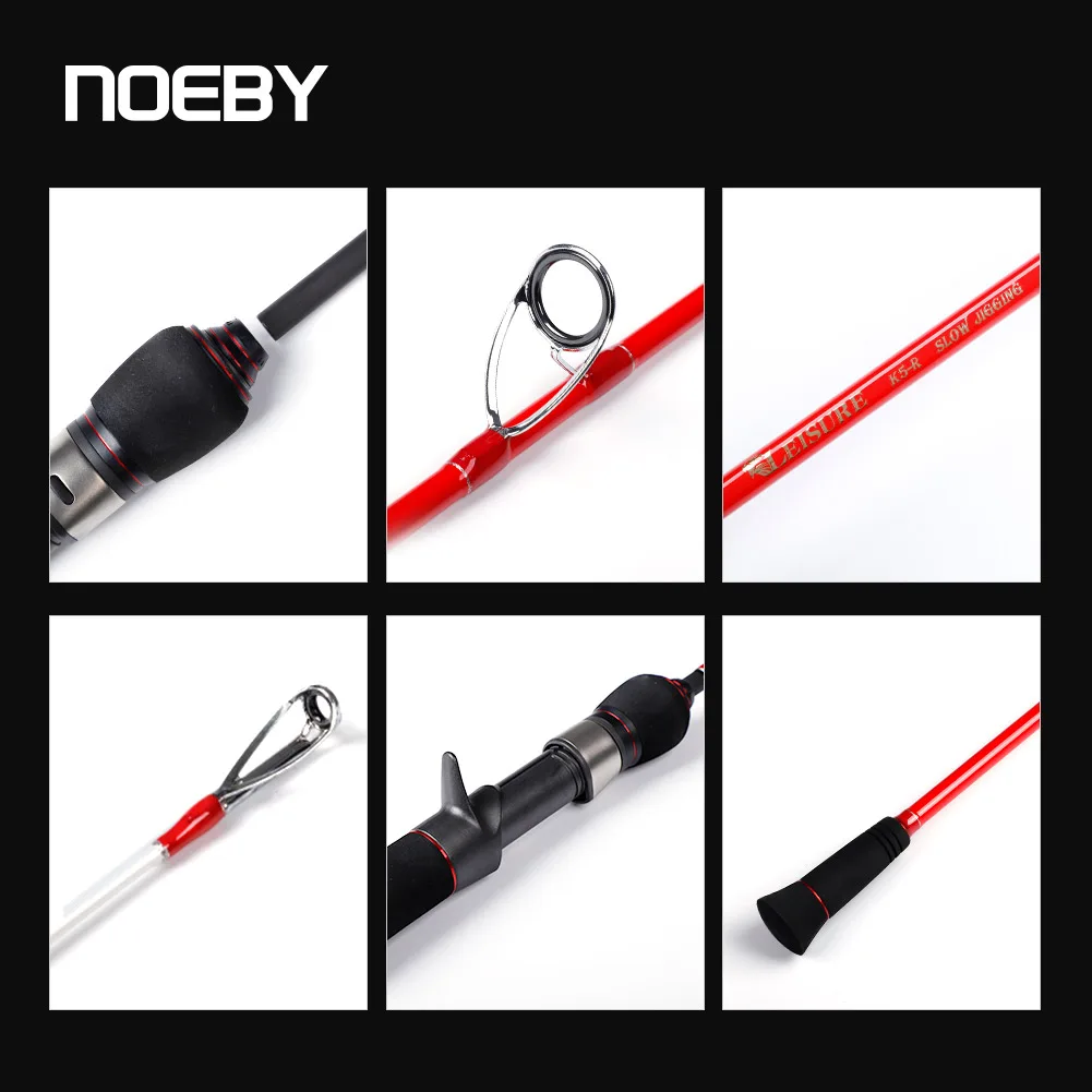 NOEBY Leisure K5 Caña de Jigging para pesca lenta y alta mar - imagen 2