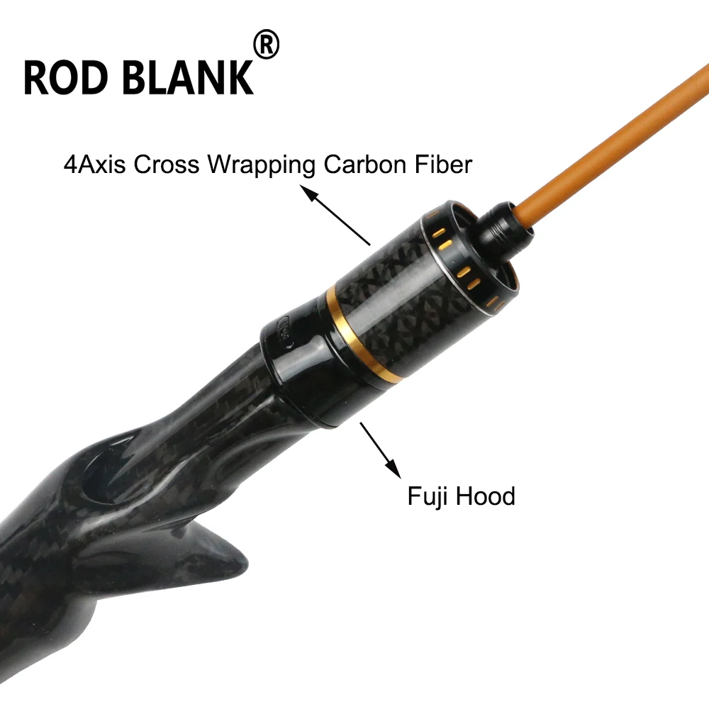 Mango Caña Fibra Carbono Giratorio – Repuesto Reparación - imagen 2