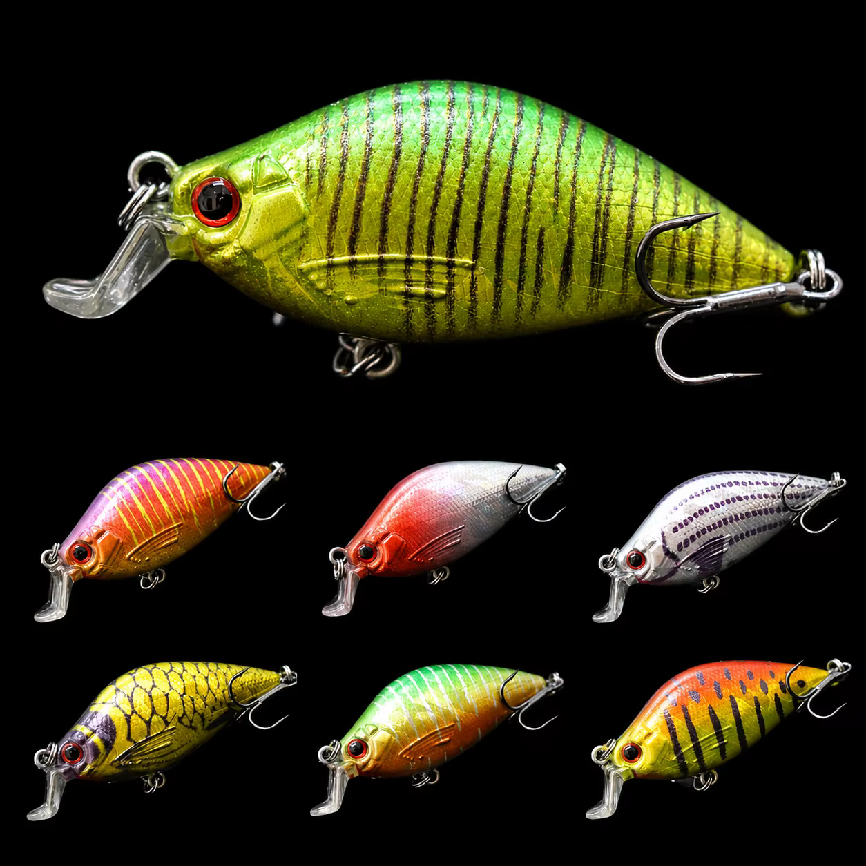 WLure Crankbait Wobbler – Señuelo duro para lucio y carpa - imagen 5