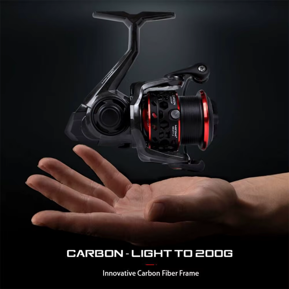 MIFINE Carrete Spinning de Carbono 5.1:1 – Agua Salada y Dulce - imagen 5