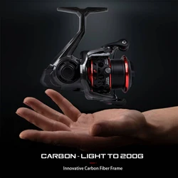 MIFINE Carrete Spinning de Carbono 5.1:1 – Agua Salada y Dulce