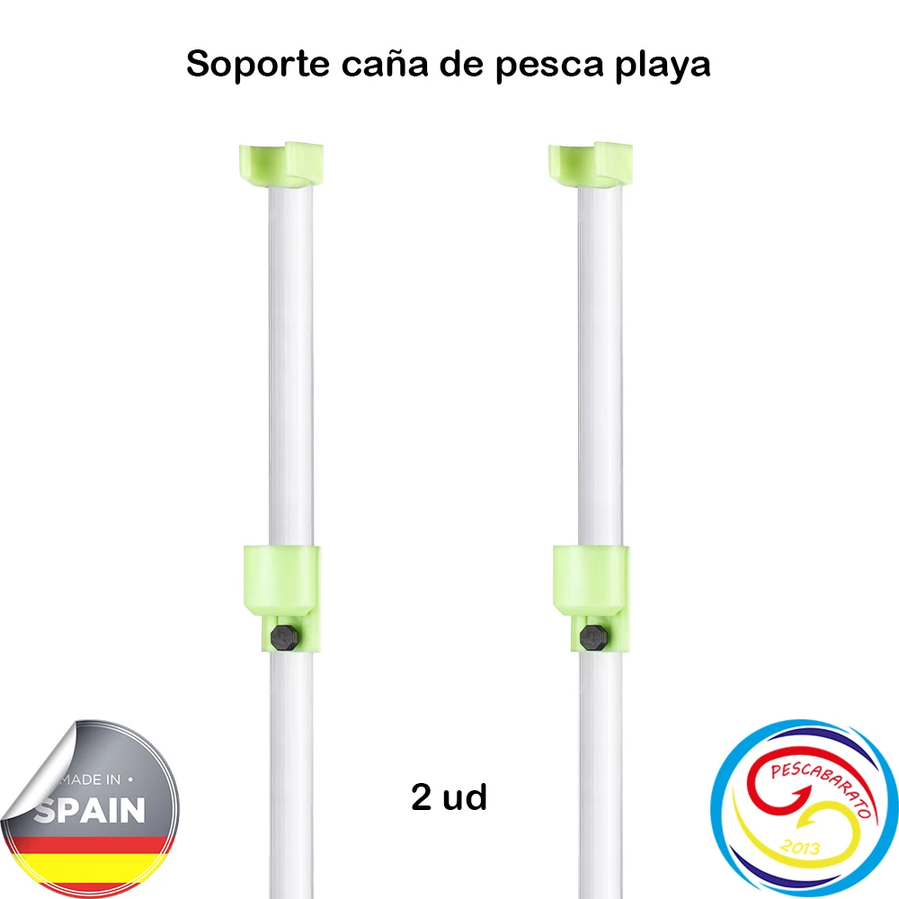 Soporte caña de pescar de aluminio PESCABARATO 2013