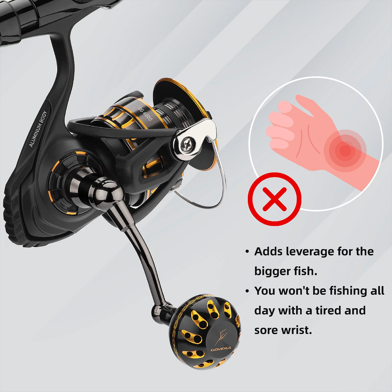 Vista de conjunto del power handle
