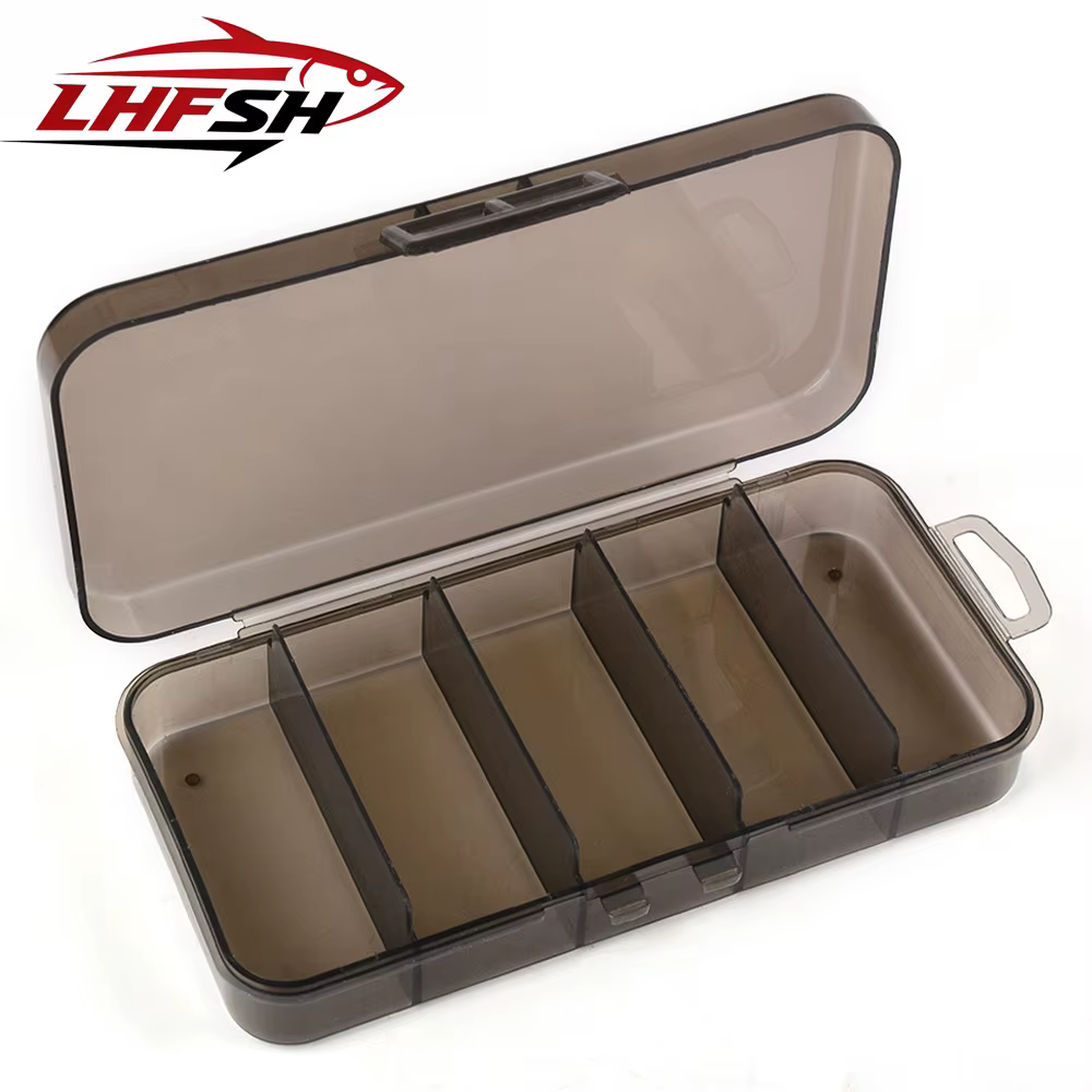 Caja de aparejos LHFSH – Portátil con compartimentos para cebo duro