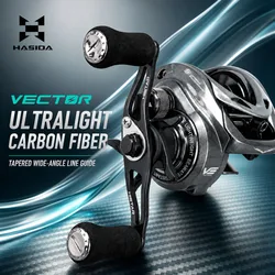 Carrete Baitcaster HASIDA Vector – liberación suave y sin fatiga