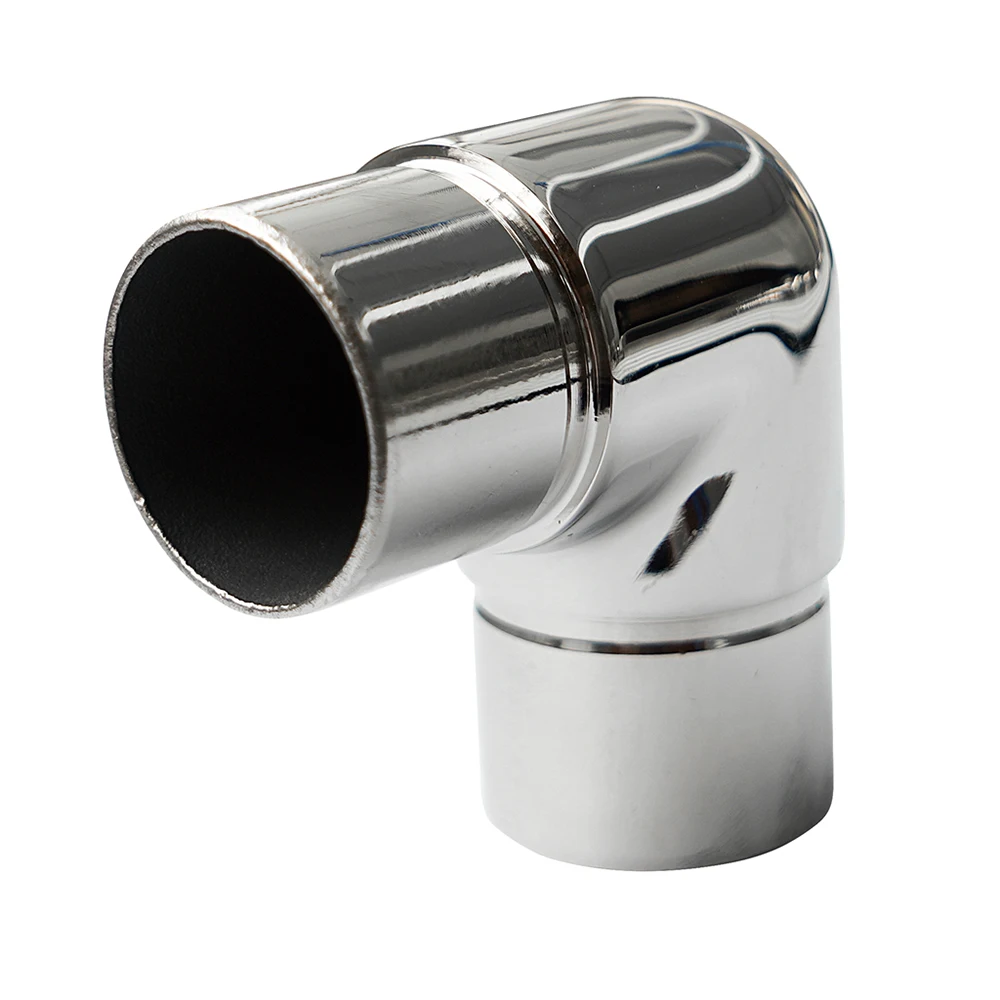 Conector de tubo de acero inoxidable para pasamanos, codo 180° - imagen 5