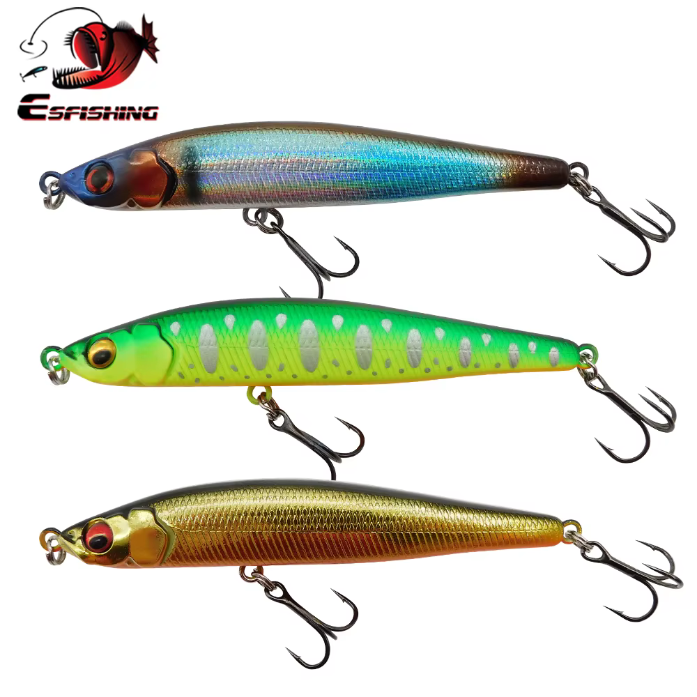 ESFISHING Señuelo de hundimiento con vibración, Cebo duro de costa - imagen 5