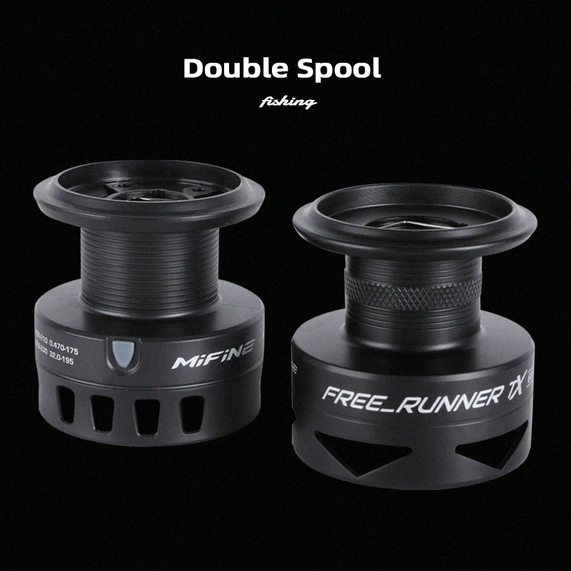 MIFINE Free Runner TX 5 + 1BB Carrete giratorio ultraligero para pesca - imagen 5