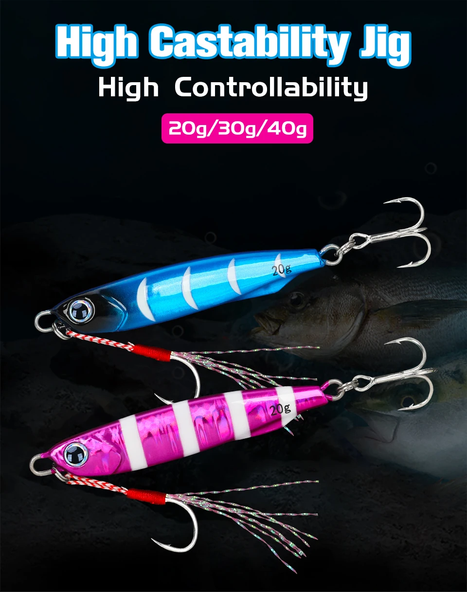 Señuelo Bayonet en colores variados