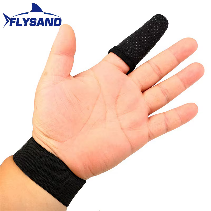 FLYSAND Guante de dedo antideslizante para pesca deportiva con agarre - imagen 4