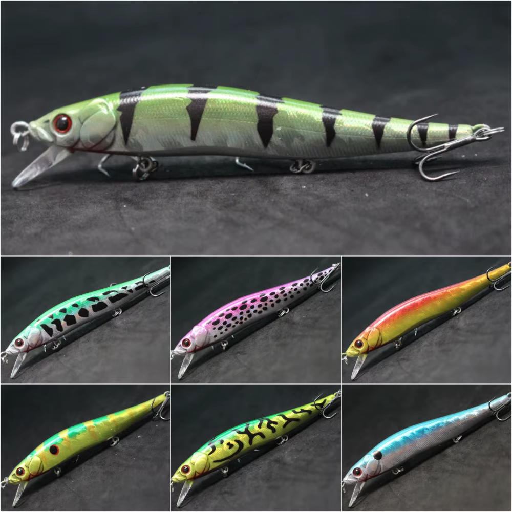 WLure M262S Jerkbait Minnow 12 cm 14 g - Señuelo Wobbler para pesca - imagen 3
