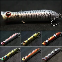 Popper WLure Topwater – Señuelo de superficie acabado realista